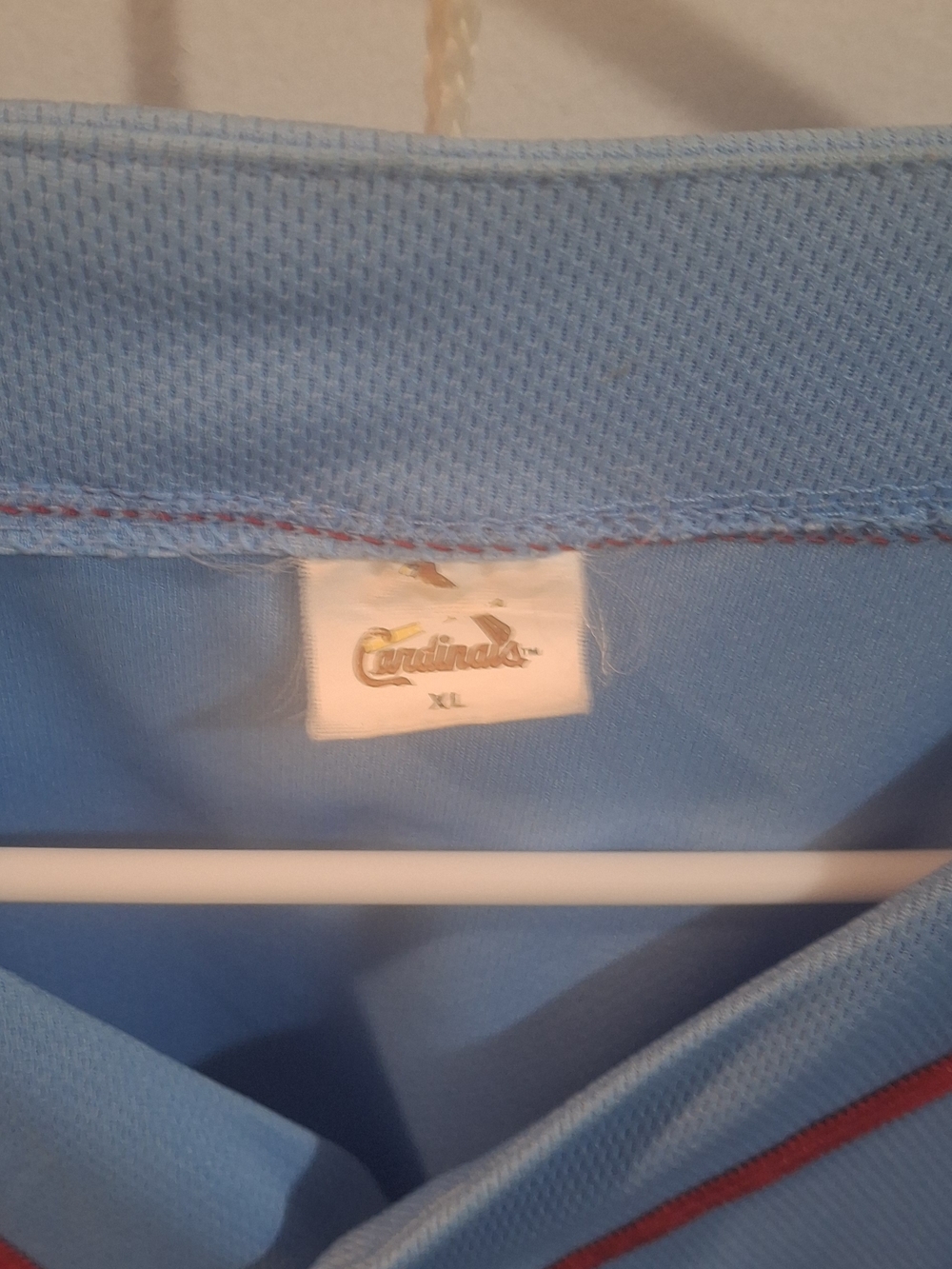 St. Louis Cardinals Light Blue Baseball Jersey - Picture 5 of 5